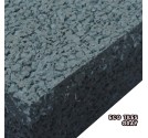 RUBBER SAFETY FLOORING ECO TILES (แผ่นยางกันกระแทก รุ่นเม็ด) GRAY SIZE 50x50x2.5CM WEIGHT 5KG 1Y.